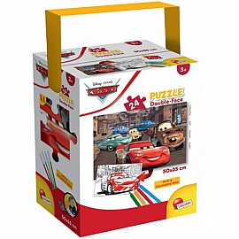 Детски пъзел Lisciani MINI TUB CARS 24ч. 86139