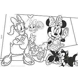 Детски пъзел Lisciani MINI TUB MINNIE 24ч. 86160