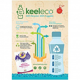 Keel eco, Плюшена играчка, Тюлен, 25 см, Keel Toys