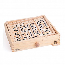 Игра, лабиринт с топче