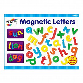 Английската азбука, 80 броя магнитни букви