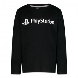 Пижама PlayStation черна с дълъг ръкав и панталон