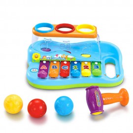 Ксилофон с топки и чукче за деца