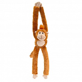 Маймунка със звук, 47 см, кафява, Keel Toys