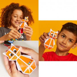 Fidget-антистрес 3D Логически пъзел Spin Master Rubik Junior Кубче Коте 6062780