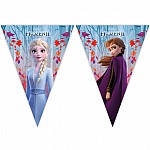 Флагче триъгълно Procos Frozen 2 9 бр.