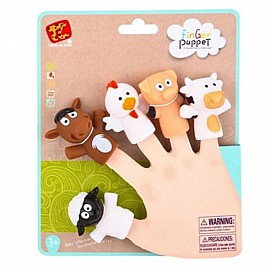 Гумени животни Raya Toys за пръстчета