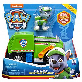 Игрален комплект Spin Master Paw Patrol фигура и превозно средство Rocky