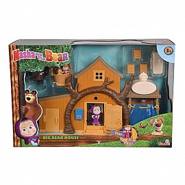 Игрален сет Simba Masha and the bear Голямата къща на мечока с музика 109301032