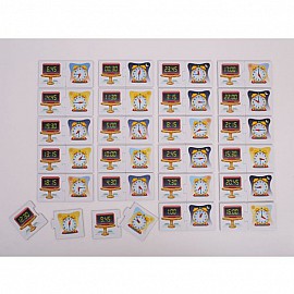 Игра на карти Thinkle Stars Научи за Часовника 26151