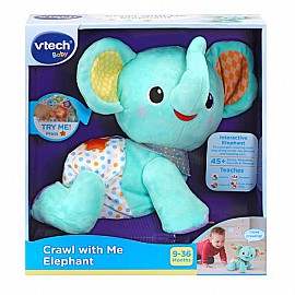Интерактивна играчка Vtech Пълзи с мен Слонче