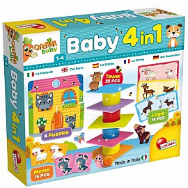 Колекция игри Lisciani CAROTINA BABY 4в1 79872