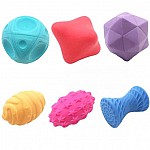 Комплект гумени играчки Raya Toys 6 броя XC2045-1