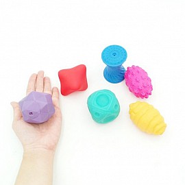 Комплект гумени играчки Raya Toys 6 броя XC2045-1