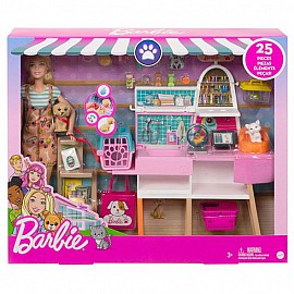 Комплект Mattel BARBIE Бутик за домашни любимци 3402302