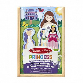 Комплект Melissa&Doug Принцеси магнитни дрехи 40321