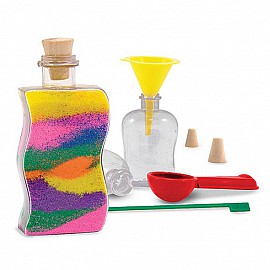 Комплект Melissa&Doug цветен пясък в бутилка 14232