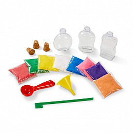 Комплект Melissa&Doug цветен пясък в бутилка 14232