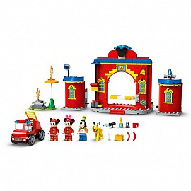 Конструктор LEGO Disney Пожарникарска станция и камион на Mickey 10776