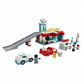 Конструктор LEGO DUPLO Паркинг и автомивка 10948