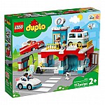 Конструктор LEGO DUPLO Паркинг и автомивка 10948
