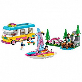 Конструктор LEGO Friends Горски кемпер и платноходка 41681