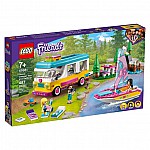 Конструктор LEGO Friends Горски кемпер и платноходка 41681