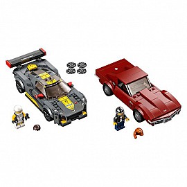 Конструктор LEGO Speed Champions Chevrolet Corvette C8.R и 1968 76903