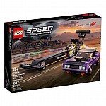 Конструктор LEGO Speed Champions Dodge Fuel Dragster и 1970 Challenger 76904