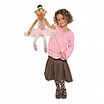 Кукла за куклен театър Melissa&Doug Балерина 40357
