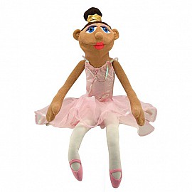 Кукла за куклен театър Melissa&Doug Балерина 40357