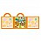 Магнитен пъзел Raya Toys Парк с животни 40 части