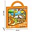 Магнитен пъзел Raya Toys Парк с животни 40 части
