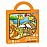 Магнитен пъзел Raya Toys Парк с животни 40 части