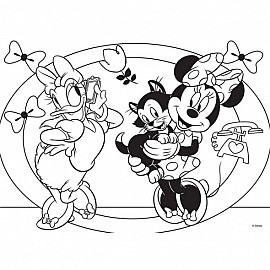 Детски пъзел Lisciani SUPERMAXI MINNIE 24ч. 74068