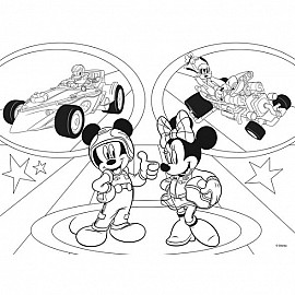 Детски пъзел Lisciani SUPERMAXI MICKEY 24ч. 74099