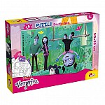 Детски пъзел Lisciani VAMPIRINA PLUS двулицев 24ч 74013