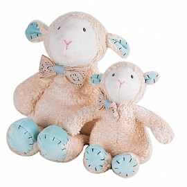 Мека играчка Tikiri Агънце 18 см син 94500-S