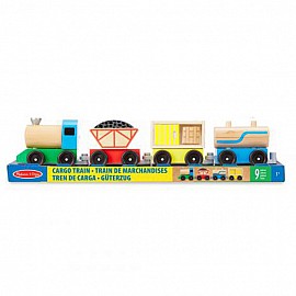 Дървен влак товарен Melissa and Doug 10705