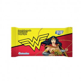 Мокри кърпи Cottonino JL Wonder Woman 15 бр.