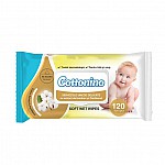 Мокри кърпи Cottonino С Памук и пантенол 120 бр.