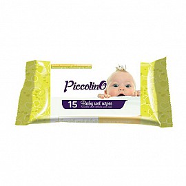 Мокри кърпи Piccolino Olive 15 бр.