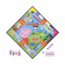 Монополи Джуниър Hasbro Peppa Pig E1656