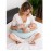 Възглавница за бременни и кърмене Baby Matex муселин MOON 0076