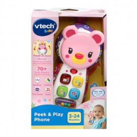 Бебешки музикален телефон VTech розов