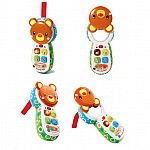 Бебешки музикален телефон VTech син