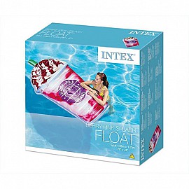Надуваем дюшек INTEX Berry Pink Splash 198х107 см
