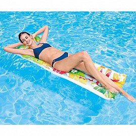 Надуваем дюшек INTEX Fashion 183х69 см Асортимент