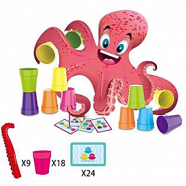 Настолна игра Raya Toys Подреди чашите