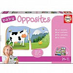 Образователна игра Educa Baby Противоположности 18122